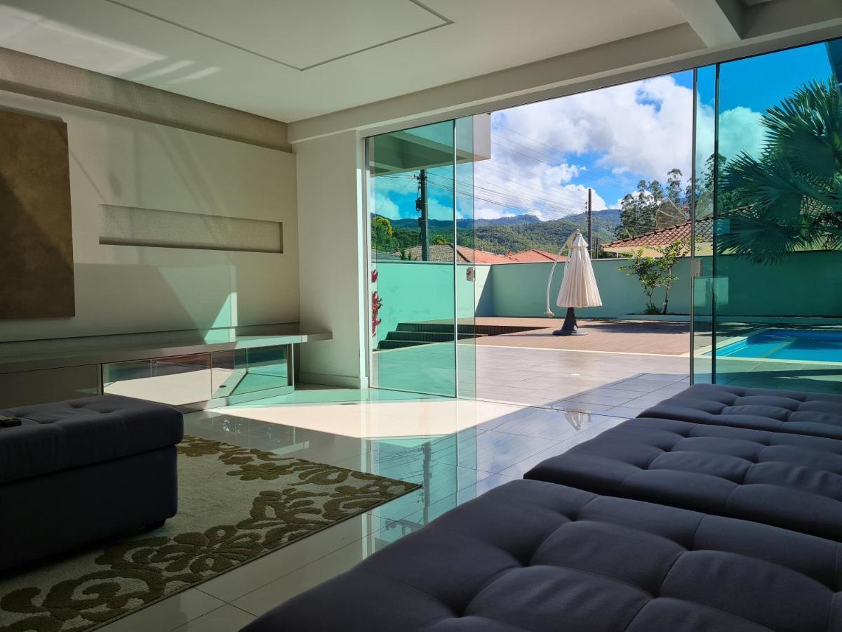 Lux House - Natureza - Piscina - Alto Padrao. Nova Trento Eksteriør billede